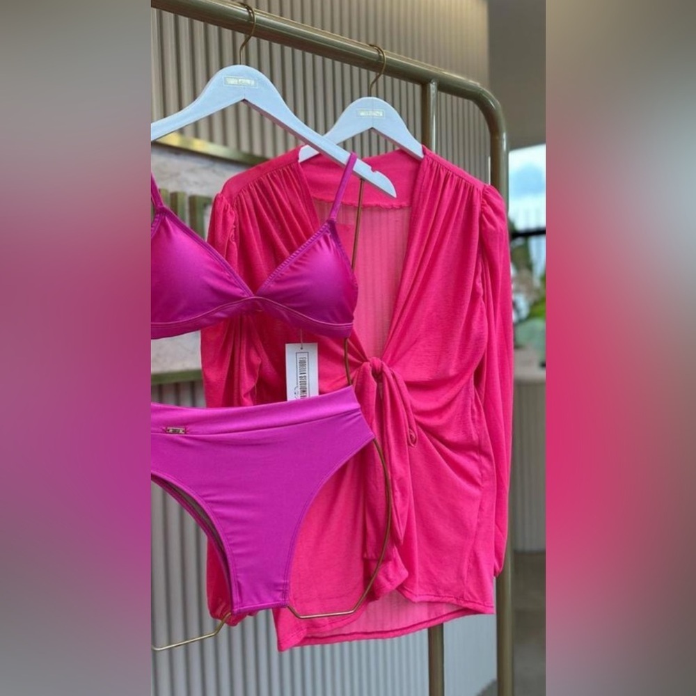 Pink Cover up.